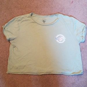 Billa Bong cropped tee shirt